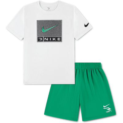 The Children's Place Toddler Boys Nike 3BRAND™ by Russell Wilson 2-Piece Outfit Set Size 4T White The Children's Place Toddler Boys Nike 3BRAND™ by Russell Wilson 2-Piece Outfit Set Size 4T White