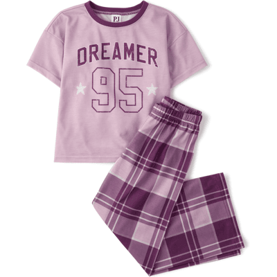 The Children's Place Girls Dreamer Pajamas Size 2XL (16) Purple The Children's Place Girls Dreamer Pajamas Size 2XL (16) Purple