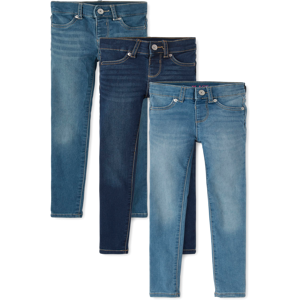 The Children's Place Girls Knit Denim Jeggings 3-Pack   Size 10   Cotton/Polyester