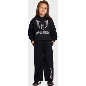 The Children's Place Girls Messi™ Wide Leg Sweatpants   Size 2XL (16)   Black   Cotton/Polyester