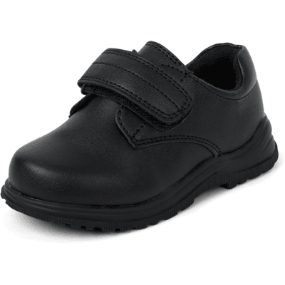 The Children's Place Toddler Boys Dress Shoes Size 7T Black The Children's Place Toddler Boys Dress Shoes Size 7T Black