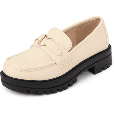 The Children's Place Girls Heart Buckle Loafers Size YOUTH 11 Gray 100% Faux Leather The Children's Place Girls Heart Buckle Loafers Size YOUTH 11 Gray 100% Faux Leather