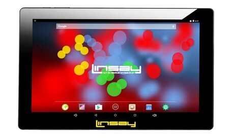 groupon LINSAY 10.1 2GB 32GB Android 11 Quad Core Tablet New 32GB Black 10.1in