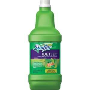 Swiffer Floor Cleaners, Strippers & Sealers; Type: WetJet System Cleaning-Solution Refill ; Container Size (fl. oz.): 44.00 ; Material Application:
