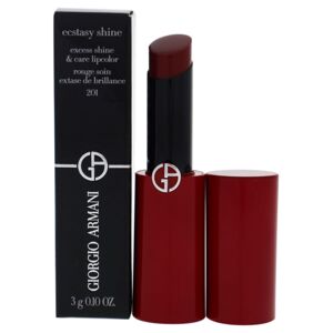 Giorgio Armani Ecstasy Shine Lipstick - 201 Scarlatto by Giorgio Armani for Women - 0.1 oz Lipstick  female
