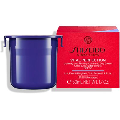 Shiseido Vital Perfection Uplifting and Firming Advanced Day Cream SPF 30 - 50 ml (Refill) Shiseido Vital Perfection Uplifting and Firming Advanced Day Cream SPF 30 - 50 ml (Refill)