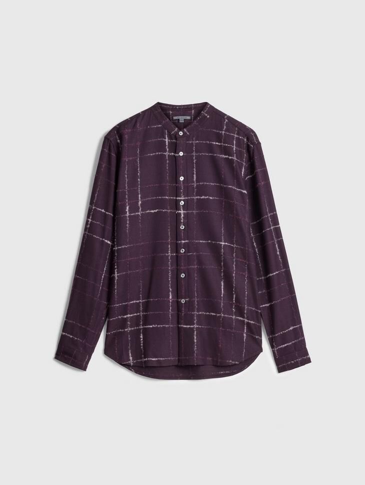 John Varvatos MOTT SHIRT CRANBERRY XXL male