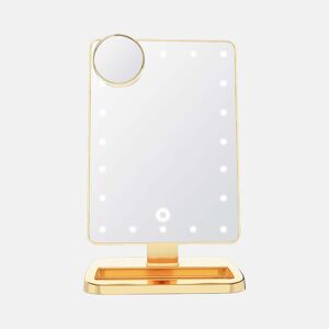 impressions vanity Gold LED Vanity Mirror With Speakers   Accessories