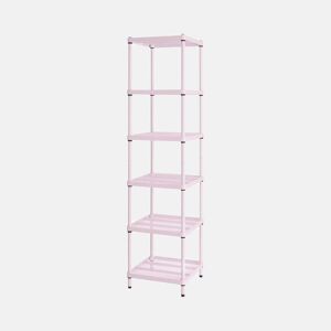 design ideas Extra Sturdy Tall Shelving Unit - Pink   Storage