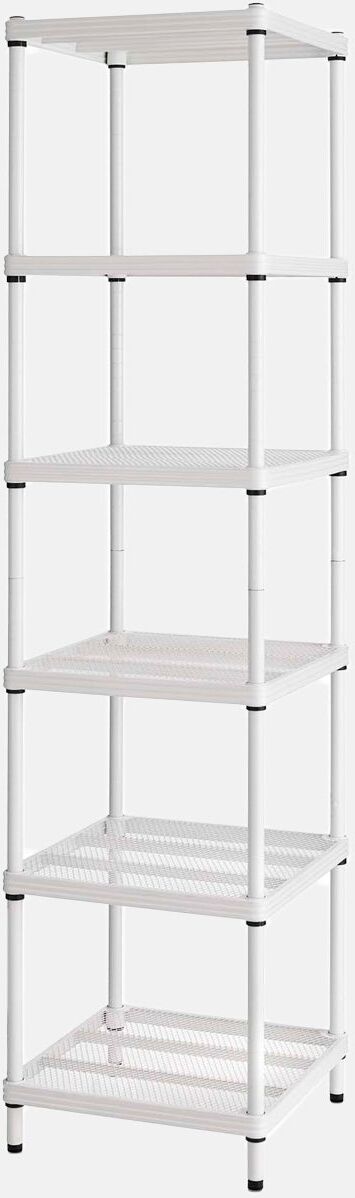 design ideas Extra Sturdy Tall Shelving Unit - White   Storage