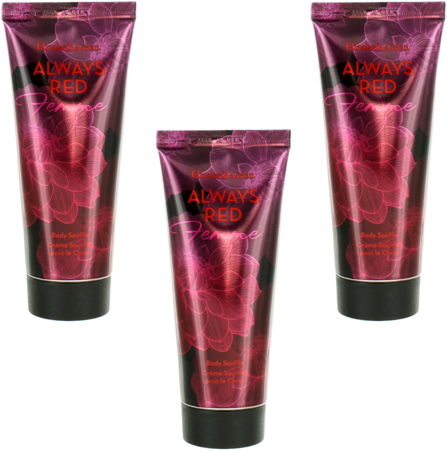 Elisabeth Arden Always Red Femme (W) Body Lotion 3.3oz - 3PK