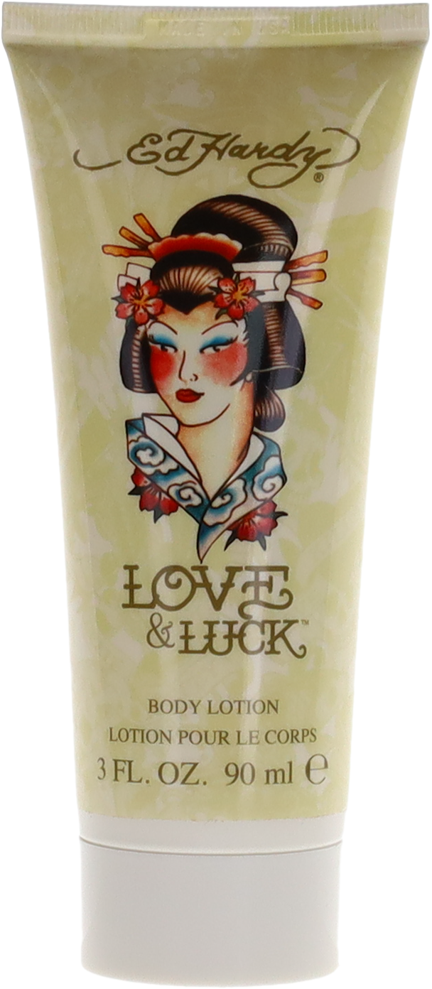 Ed Hardy Love & Luck (W) Body Lotion 3oz UB