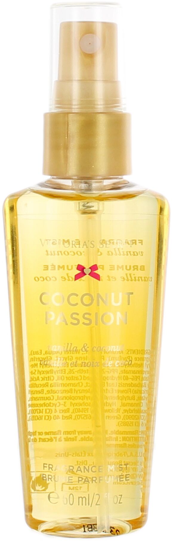 Victoria's Secret Coconut Passion (W) Body Mist Spray 2oz