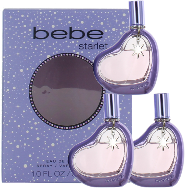 Bebe Starlet (W) EDP Spray 1oz NIB - 3PK