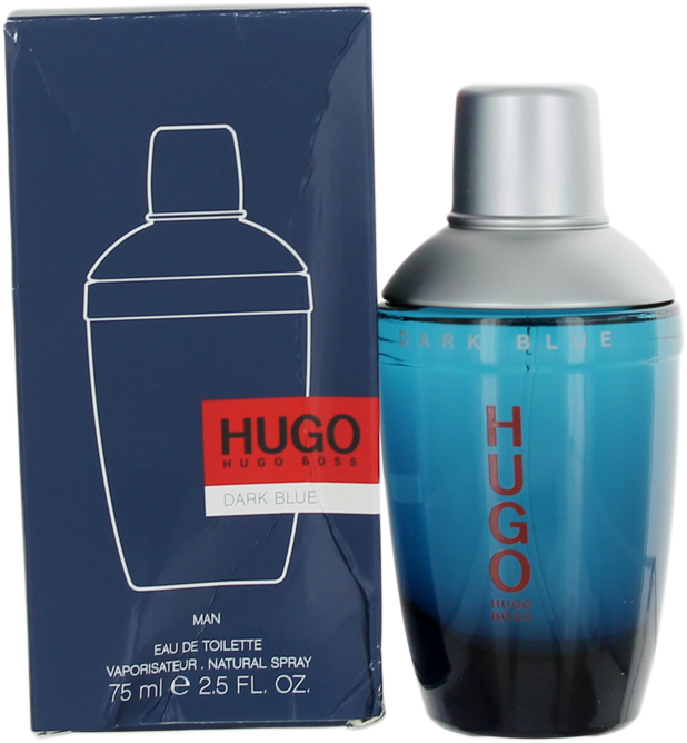 Hugo Boss Dark Blue (M) EDT Spray 2.5oz SW