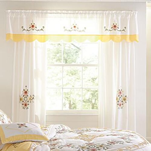 BrylaneHome Ava Embroidered Pane...