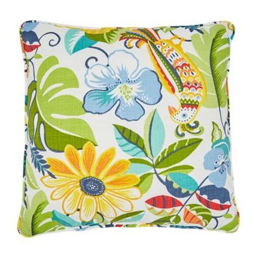 BrylaneHome 16 Sq. Toss Pillow by BrylaneHome in Carolina Outdoor Patio Accent Pillow Cushion