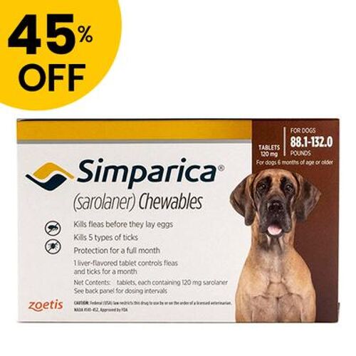 Simparica Chewables For Dogs 88....