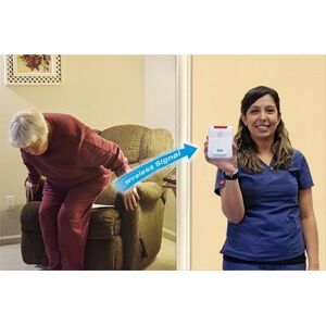 Smart Caregiver Easy-to-Use CordLess Fall Prevention Alert With Chair Pad System