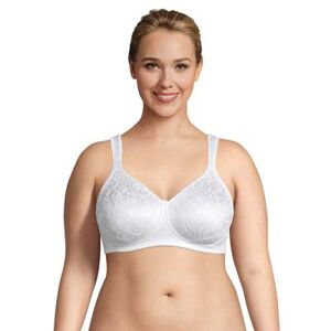 Playtex Plus Size Women's 18 Hour Ultimate Lift & Support Wirefree Bra by Playtex in White (Size 36 C)