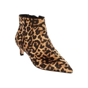 Comfortview Extra Wide Width Women's The Meredith Bootie by Comfortview in Leopard (Size 10 WW)