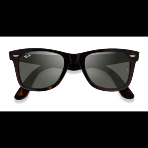 Ray-Ban Unisex s wayfarer,wayfarer Shiny Tortoise Acetate Prescription sunglasses - Eyebuydirect s Ray-Ban RB2140