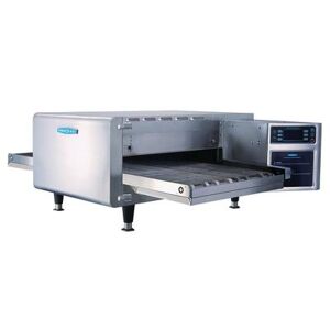 "TurboChef HHC2020 Fire High Speed Countertop Conveyor Convection Oven, 208v/3ph, 20""W Belt, Reversible Direction, Silver"