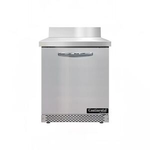 Continental "Continental SWF27NBS-FB 27"" W Worktop Freezer w/ (1) Section & (1) Door, 115v, Silver"