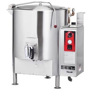 Vulcan GT125E 125 gal Steam Kettle - Stationary, Full Jacket, Natural Gas, Stainless Steel, Gas Type: NG