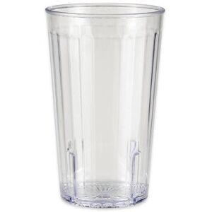 GET 8820-1-CL Spektrum 20 oz Clear Textured Plastic Tumbler