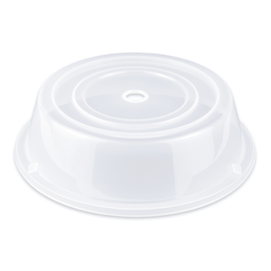 "GET CO-95-CL Cover For 10 2/5"" To 11 3/20"" Round Plates, Clear Polypropylene"