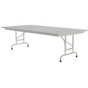 "Correll CFA3672PX 15 72"" Rectangular Folding Table w/ Gray Granite Top, 32""H"