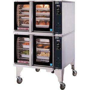 Blodgett HVH-100G DBL HydroVection Double Full Size Liquid Propane Gas Commercial Convection Oven - 120, 000 BTU, Stainless Steel, Gas Type: LP