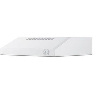 "Summit HC20WW 20""W Under Cabinet Convertible Range Hood with Two-speed Fan - Steel, White, 115v"