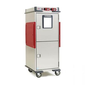 Metro C5T9D-ASF Full Height Insulated Mobile Heated Cabinet w/ (32) Pan Capacity, 120v, Analog Controls, Dual Cavity, Stainless Steel