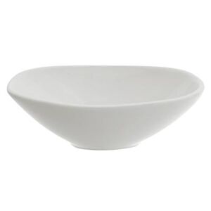 10 Strawberry Street RVL0031 7 oz Oval Bowl - Porcelain, Royal White