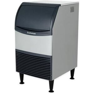 "Scotsman CU0920MA-1 20""W Full Cube Undercounter Commercial Ice Machine - 100 lbs/day, Air Cooled, Gravity Drain, 115v"