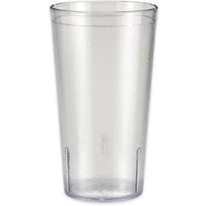 GET 6616-1-CL 16 oz Clear Textured Plastic Tumbler