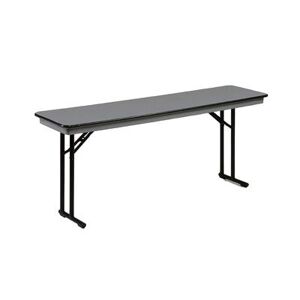 "Midwest Folding Products CP618EF 72"" EF Series Rectangular Folding Table w/ Gray Laminate Top, 30""H"