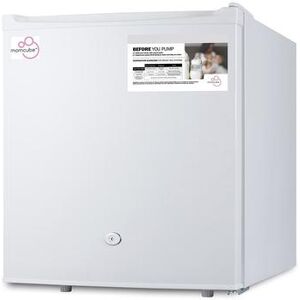 Summit MC2 1.7 cu ft Countertop MOMCUBE Breast Milk Refrigerator - White, 115v