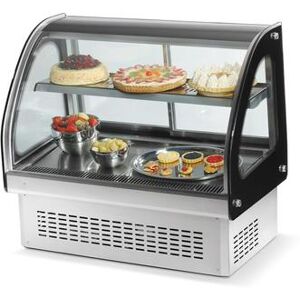 "Vollrath 40842 36"" Drop In Refrigerated Display Case - (2) Levels, Silver, 120 V"