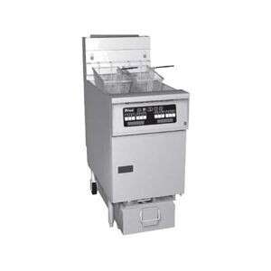 Pitco SE18RS-3FD Commercial Electric Fryer - (3) 90 lb Vats, Floor Model, 208v/3ph, Stainless Steel