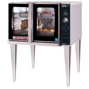 "Blodgett HV-100G HydroVection Single Full Size Liquid Propane Gas Commercial Convection Oven - 25"" Legs, 60, 000 BTU, (5) 18"" x 26"" Pan Capacity, Stainless Steel, Gas Type: LP"