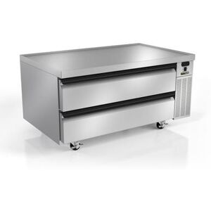 "Silver King SKFCB50H-EDUS1 50"" Chef Base Freezer w/ (2) Drawers, 115v"