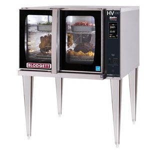 Blodgett HVH-100G SGL HydroVection Single Full Size Natural Gas Commercial Convection Oven - 60, 000 BTU, Stainless Steel, Gas Type: NG