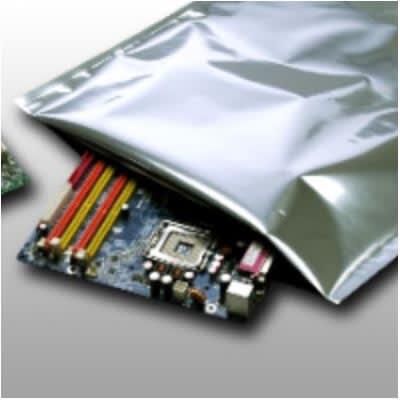 LK Packaging "LK Packaging BB361020 Barrier Bag for Electronic Components - 10"" x 20"", 3.6 mil, Gray, For Electronic Parts, 3.6 mil"