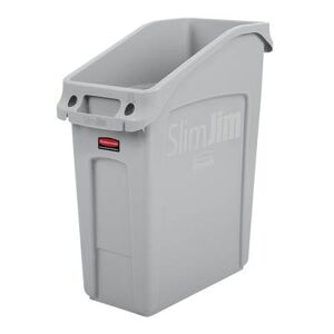 Rubbermaid 2026695 Slim Trash Can - 13 Gallon - Gray
