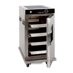 Cres Cor H-339-SS-128C Half-Height Mobile Heated Cabinet - Insulated - Stainless Steel