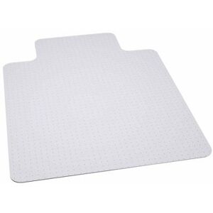 "Flash Furniture MAT-124164-GG Big & Tall Chair Mat for Medium to High Pile Carpet - 45""W x 53""D, Vinyl, Clear, 0.2 in"