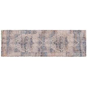 Flash Furniture RC-RG19-016-26-GG Rectangular Old English Style Rug - 2' x 6', Polyester, Blue